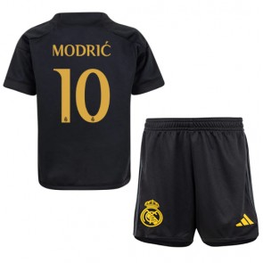 Real Madrid Luka Modric #10 Rezervni Dres za Dječji 2023-24 Kratak Rukavima (+ kratke hlače)